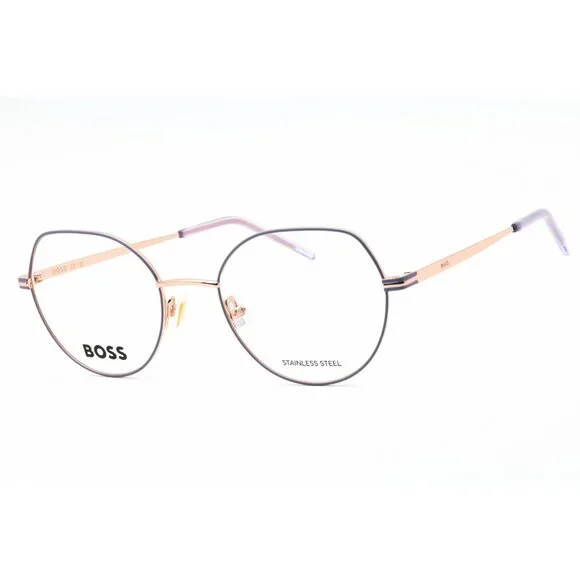 Hugo Boss EYEGLASSES HB1591-HZJ-51 New with case New HUGO BOSS BOSS 1591 HZJ GOLD LILAC 51-20-140 Women main image 2